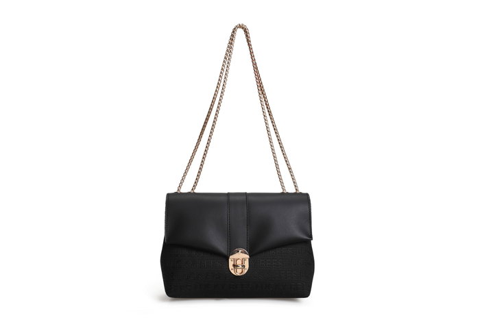 Lucky Bees Bolso de Hombro Bandolera Negro